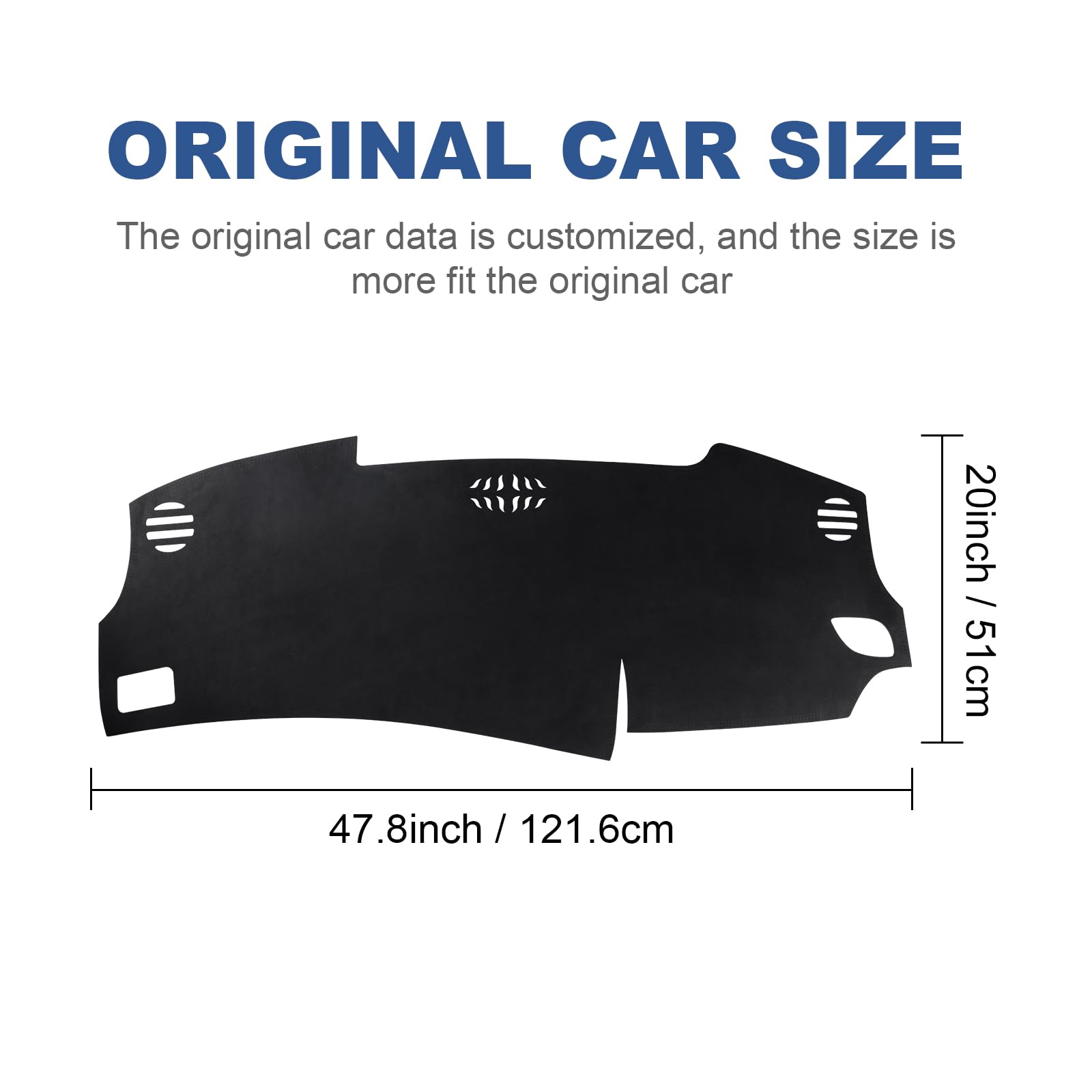 KUNKGIC Per Toyota GR Yaris 2024 2025 2026 Flanella Auto Dashboard Matte Dashboard Cover Auto Interno Parasole Dashboard Protezione Luce Opaco Accessori
