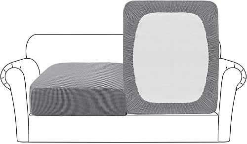 Vista 21 de Flamingo P Funda de cojín elástica de alta estiramiento para asiento de sofá, protector de muebles para sofá, funda de sofá suave y flexible