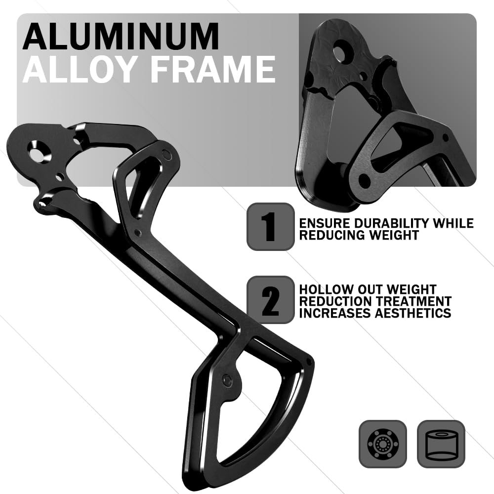 Riduttore per guida del deragliatore, adatto per SRAM Mountain AXS a 12 marce, per guida del cambio SRAM M11/12 marce, gabbia di riduzione posteriore