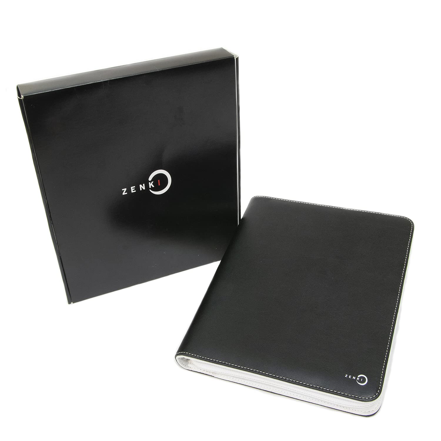 ZENKI Organizer Chiavi con Cerniera, Astuccio Portachiavi - Bianco, 24