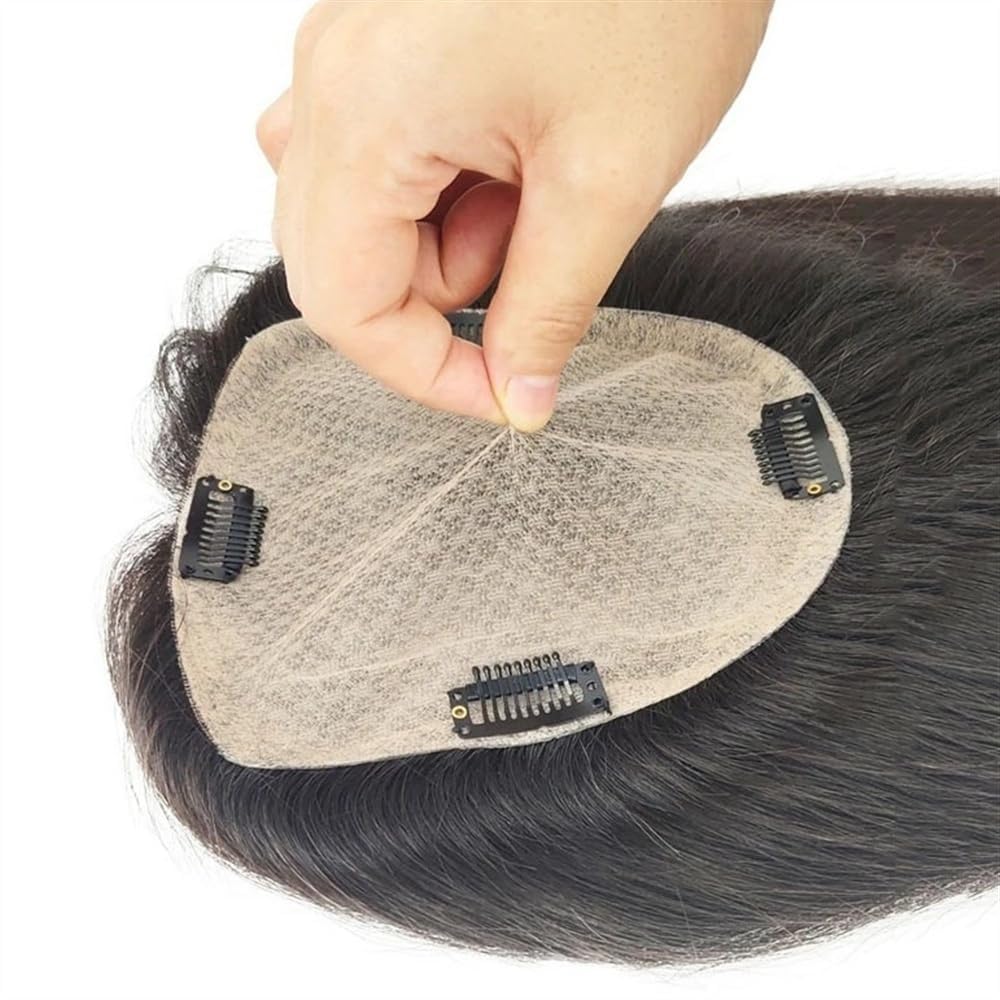 Flequillo Francés Postizo, Flequillo Postizo Pelo, Postizos for el cabello for mujer, piezas con clip for rizos(18 Inch)