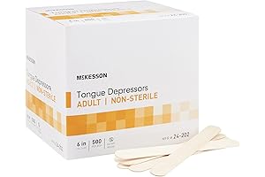 McKesson Wood Tongue Depressors: Essential Medical Supplies for Examinations and Procedures