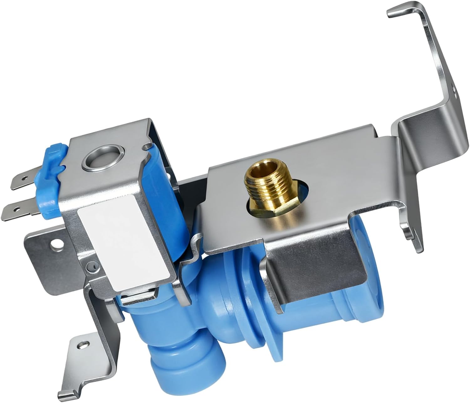 WR55X11128 Refrigerator Water Inlet Valve Assembly, Compatible with Parts of GE, Easy Installation, Replaces 3033139,AP5669367,PS6883668,EAP6883668