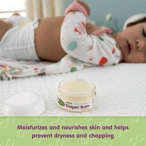 Miniatura 3 de Boogie Bottoms Bálsamo para la erupción del pañal para bebé certificado orgánico por USDA fabricado con ingredientes derivados naturales 15 onzas