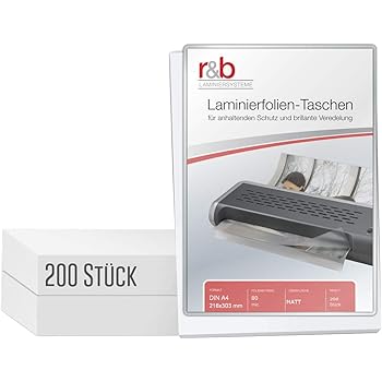 200 Stuck Matte Premium Heiss Laminierfolien Entspiegelt Hochwertigste Verarbeitung A4 216 X 303 Mm In 2x 75 80 Mic Ohne Wasserzeichen Fur Dokumente Fotos Karten Wasserfest Unzerreissbar Amazon De Burobedarf Schreibwaren