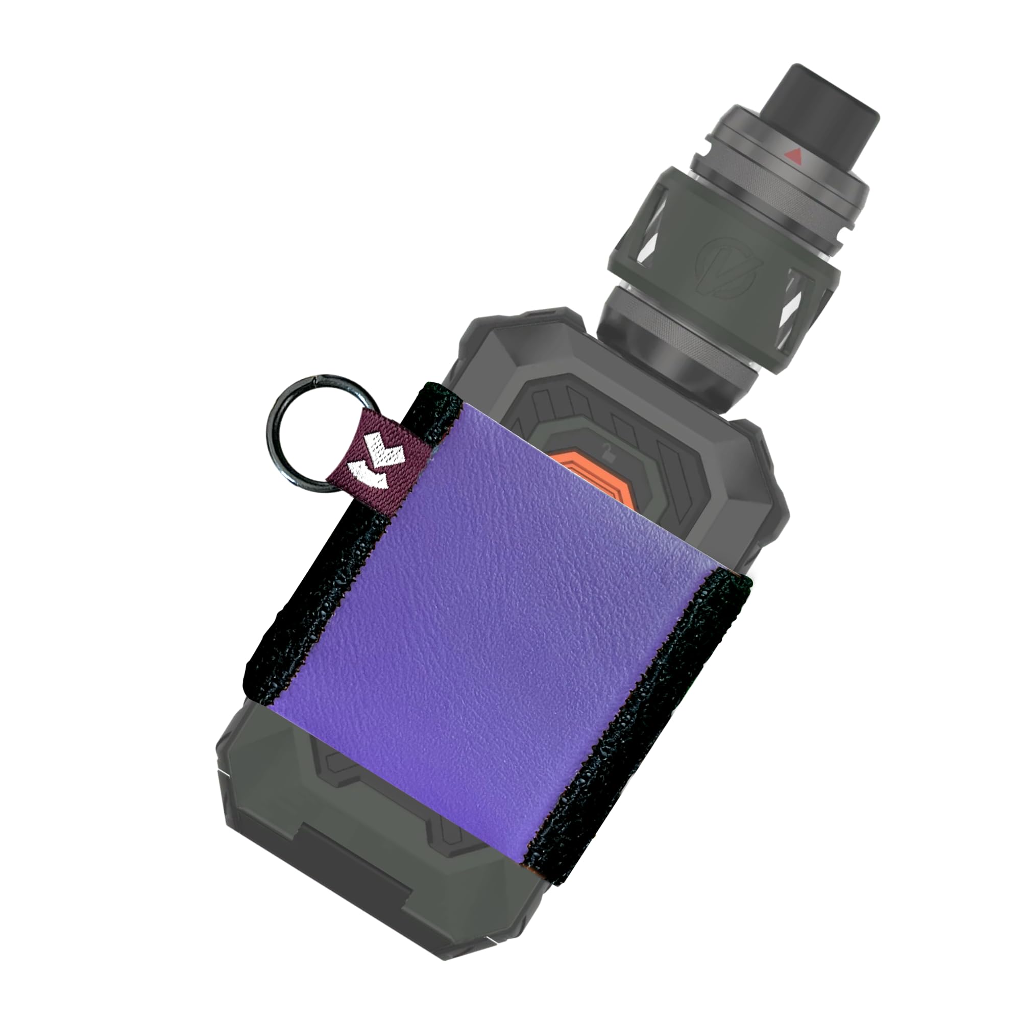 Leather Vape Holder, Comfortable Design for E Cigarette, Perfect Fit, High-Strength Elastic (Purple XL) XL Purple