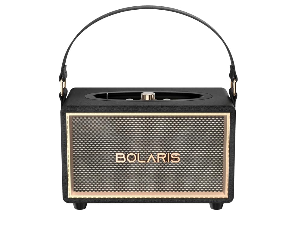 JG Altoparlante Bluetooth 5.3 senza fili - 40 W, 10 ore di autonomia e audio multi-direzionale - portatile con tracolla