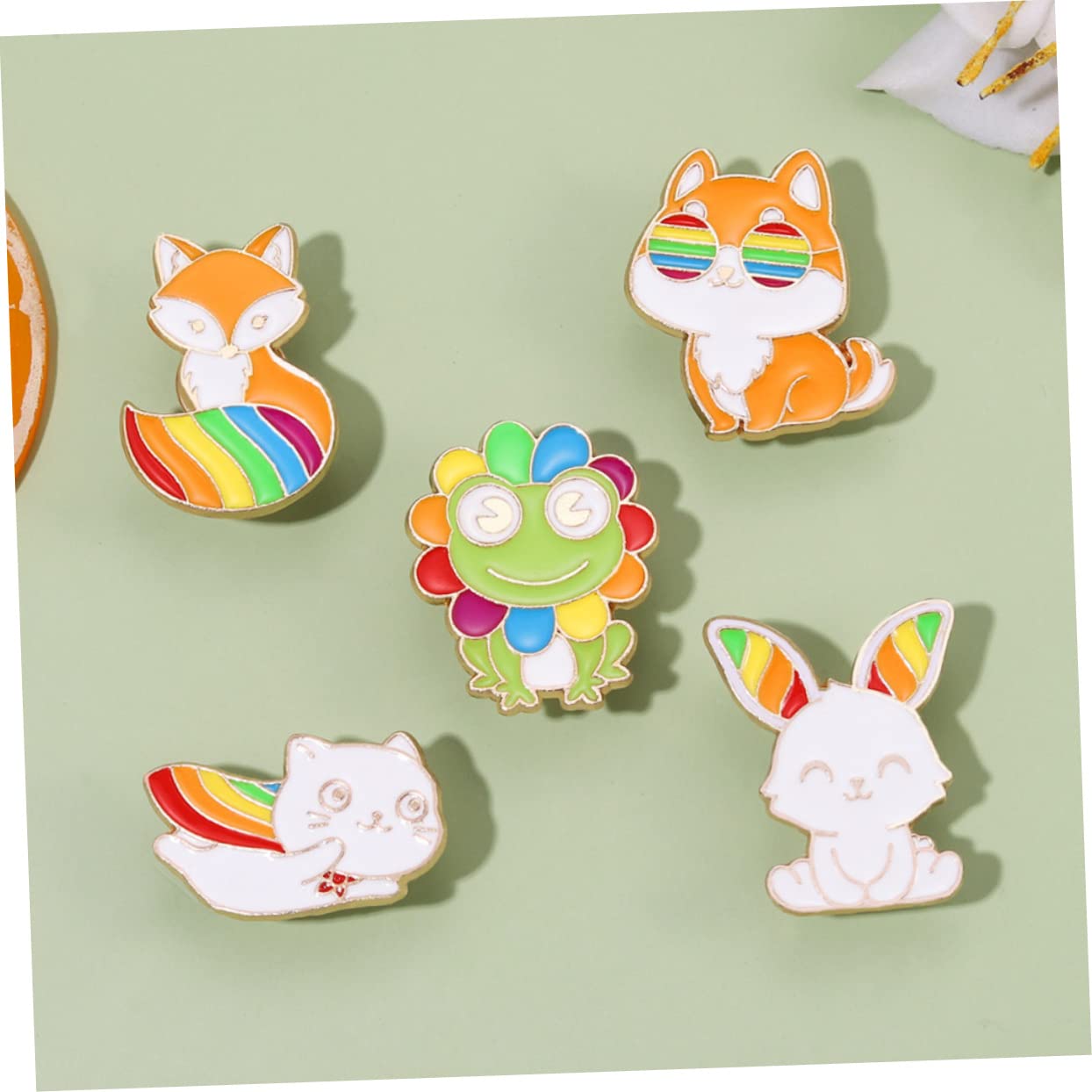 SOIMISS 25stücke Teiliges Cartoon Tier Broschen Bunte Anstecknadeln Für Kleidung Rucksäcke Hüte Und Taschen Kreative Dekoration Für Partys Und Besondere Anlässe