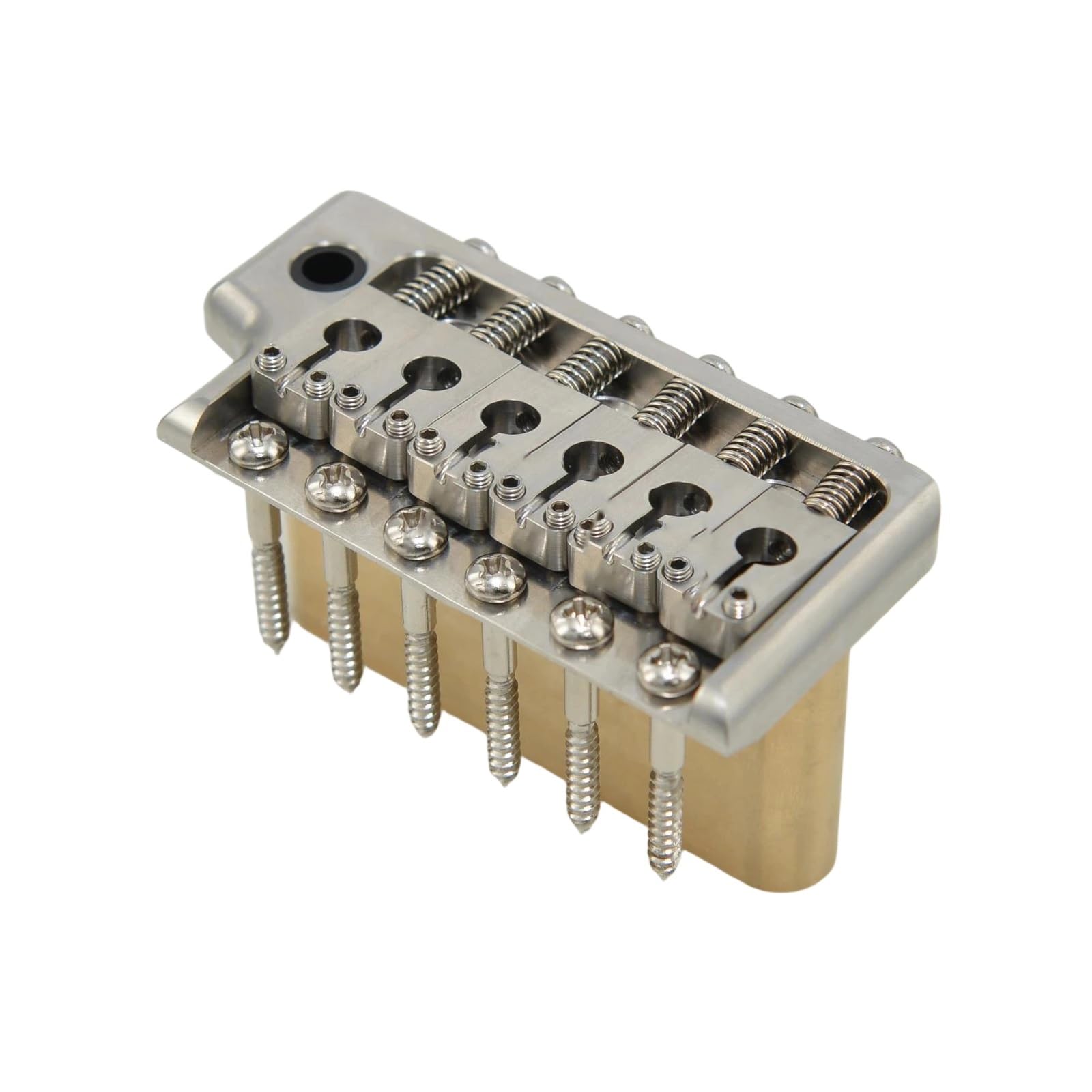 Mostek Tremolo Ze Stali Nierdzewnej O Średnicy 52.5 Mm Z 6 Śrubami Do Gitar Elektrycznych