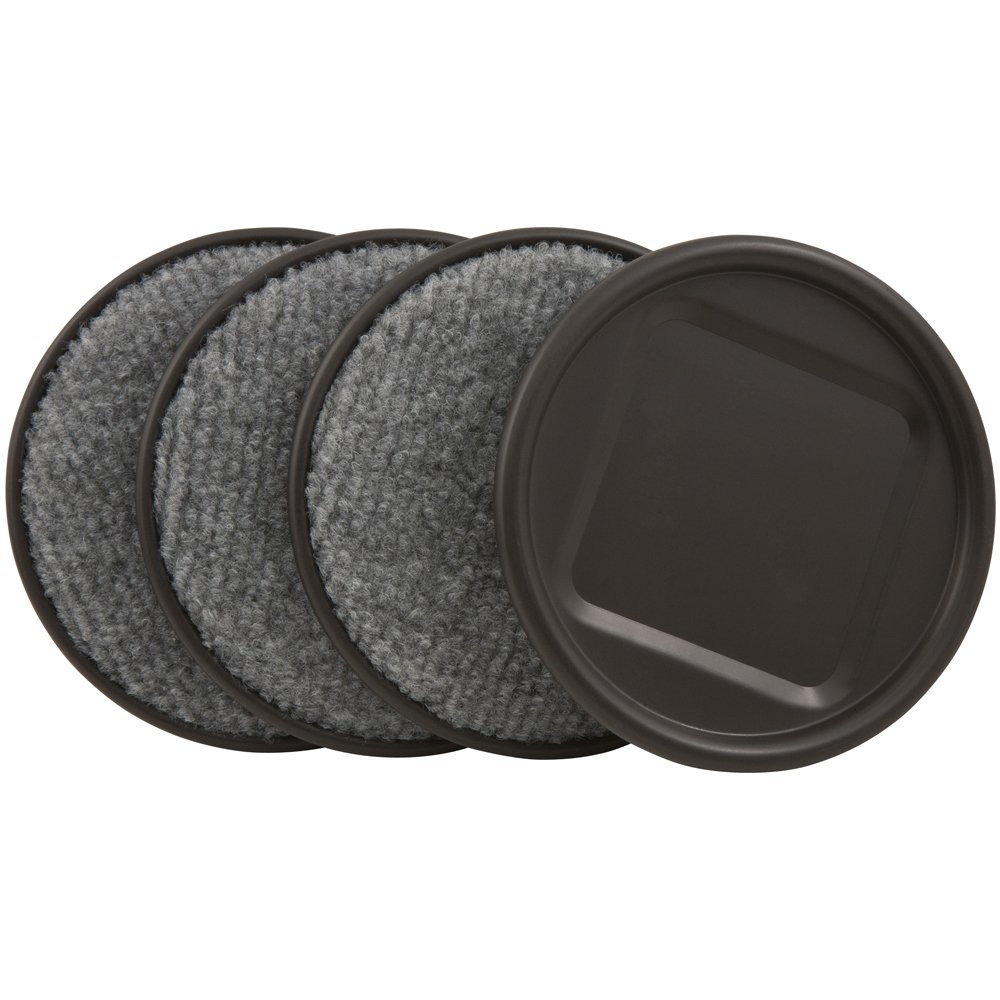 Super Sliders Moving Kit Combo Pack Reusable Furniture Movers and Felt Pads for Hardwood Beige 36 Pack — view 3