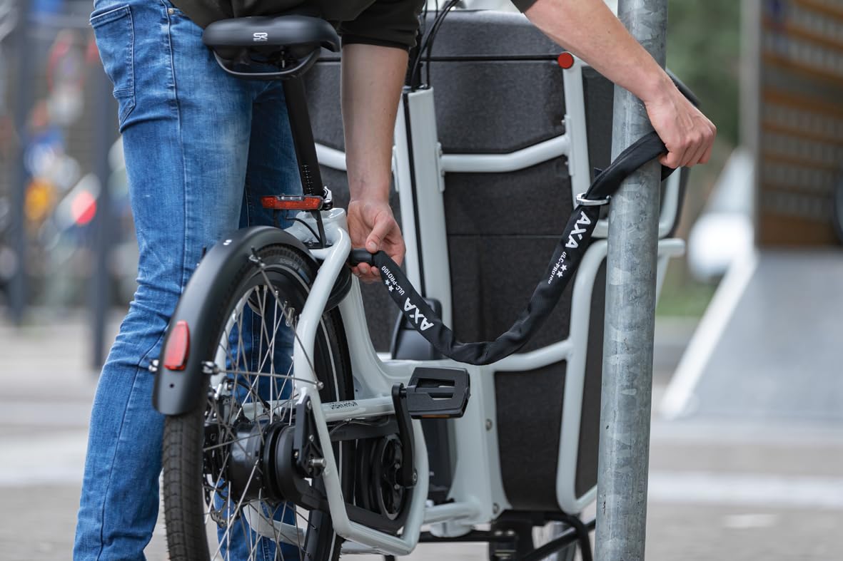 AXA ULC Pro 8-100 Chaîne à emboîter – Longueur 100 cm – pour Les antivols de Cadre AXA Atlas, Block XXL et Imenso