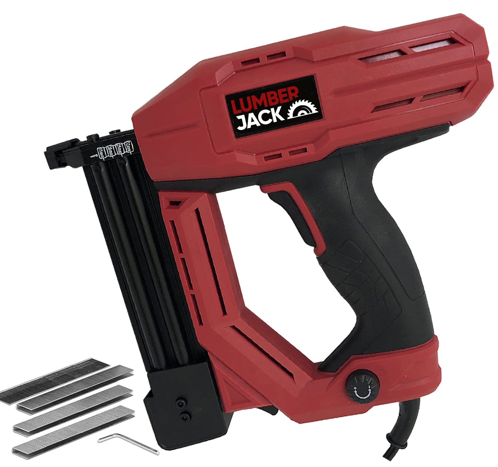 Buy Lumberjack Electric Nail & Ste , 2in1 Brad Nailer Ster for DIY