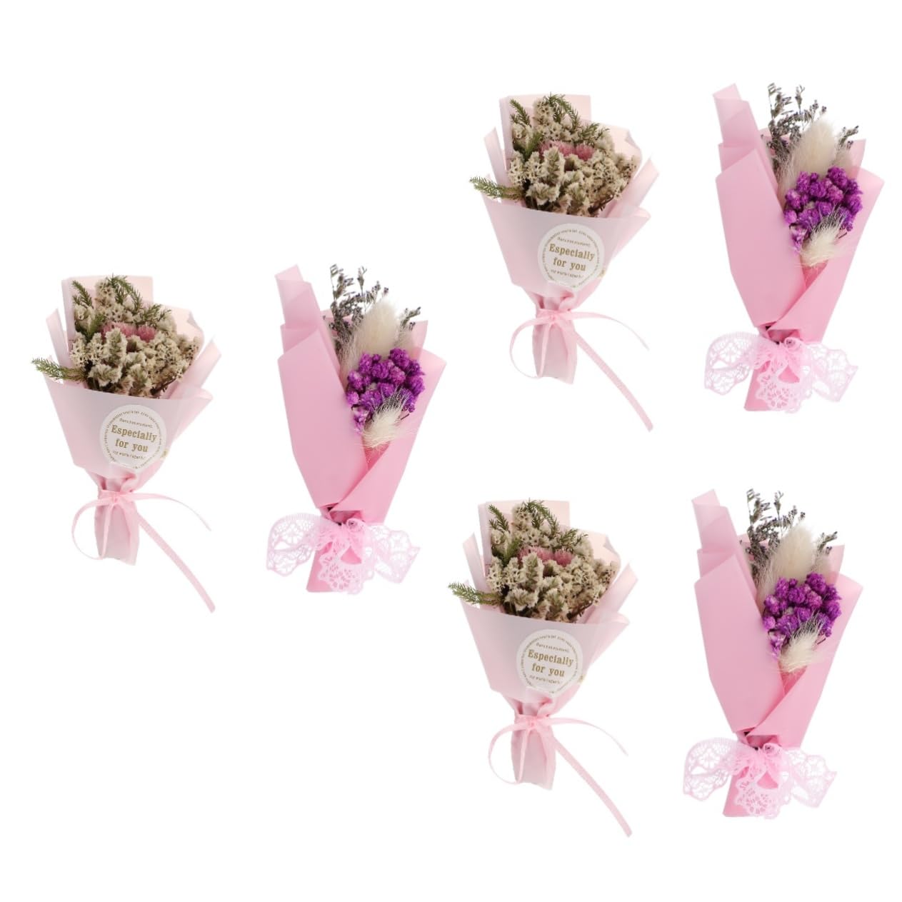 ULTECHNOVO 6stücke Blumen Auto Duftclip Aromatherapie Klammer Für Auto-klimaanlage Eleganter Duftspender Für Frischen Raumduft Für Büro Und Badezimmer