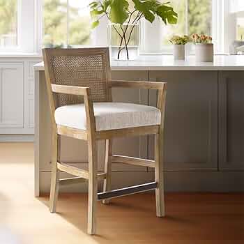 Amazon.com: Cane Back Counter Stool : Home & Kitchen
