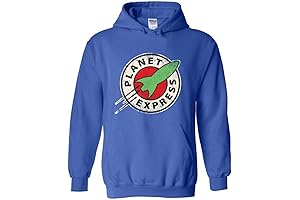 Planet Express Spaceship Maroon Replica Hoodie