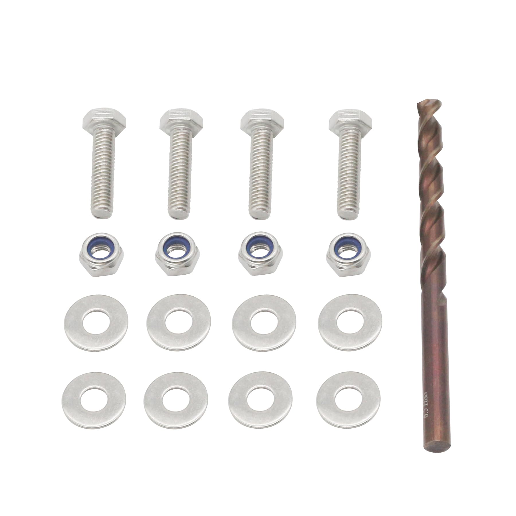 Stabilizzatore idrofoil per motori fuoribordo e azionamenti Z 5-150 CV in plastica PA66, nero