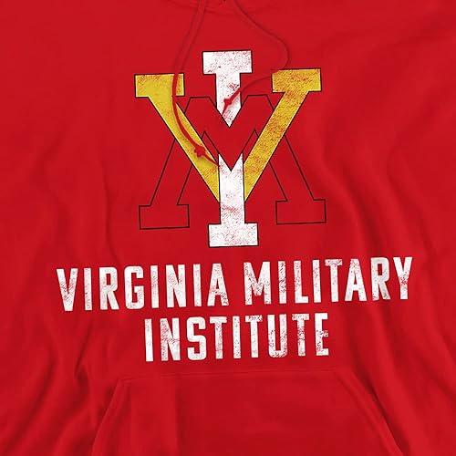 Miniatura 2 de LOGOVISION Virginia Military Institute - Sudadera con capucha unisex con logotipo oficial de Keydets para adultos