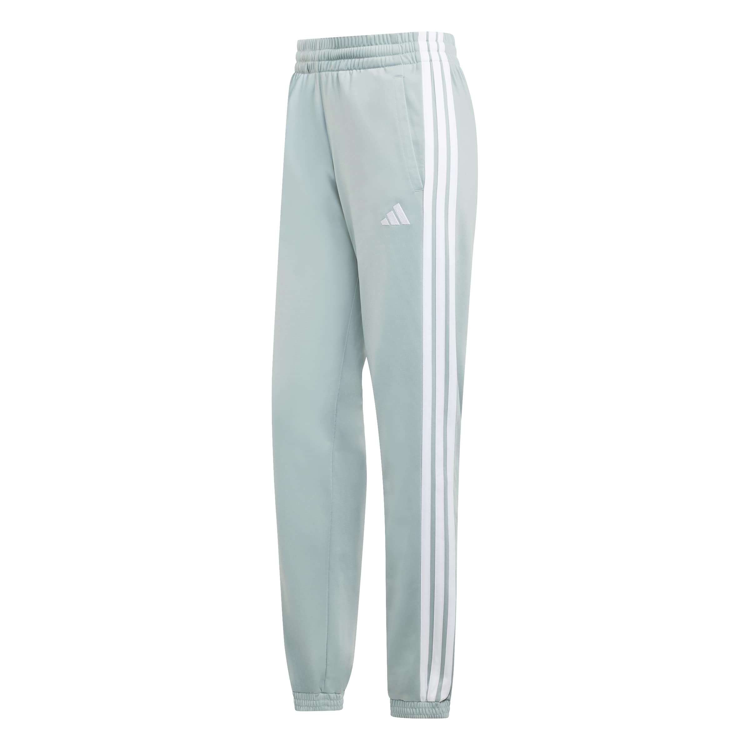 adidas Women's Tricot 3-Stripes Trackpant, Wonder Sage, S