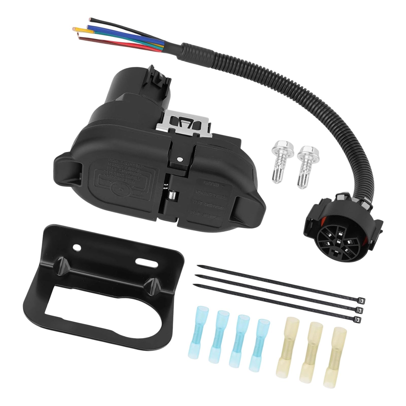 Adaptador de arnés de cableado de Remolque y 4 vías para remolques de Camiones con Enchufe USCAR