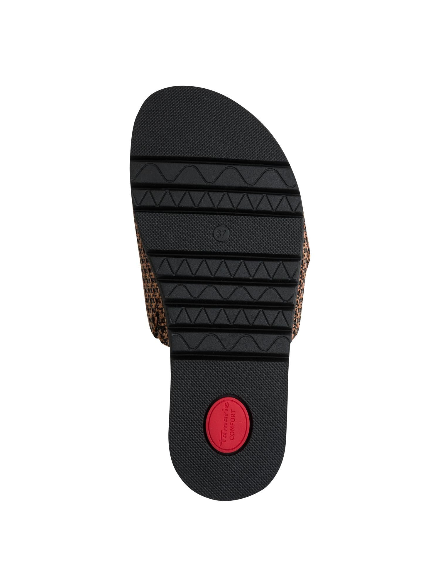 Tamaris Tamaris Comfort Damen Mule Flat Multiadjustable PlataformaMujer