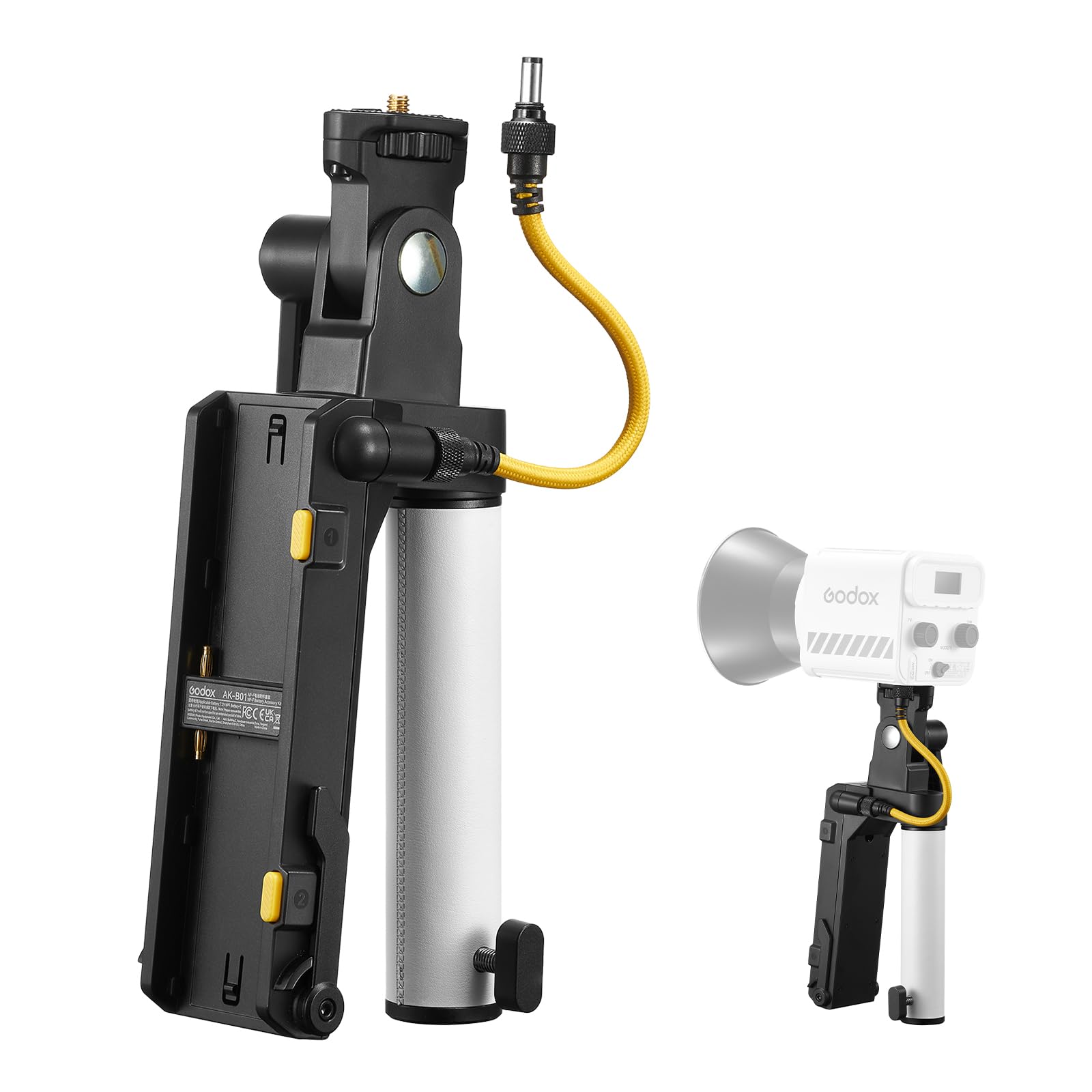 Amazon.com : Godox AK-B01 NP-F Battery Accessory Kit for Godox