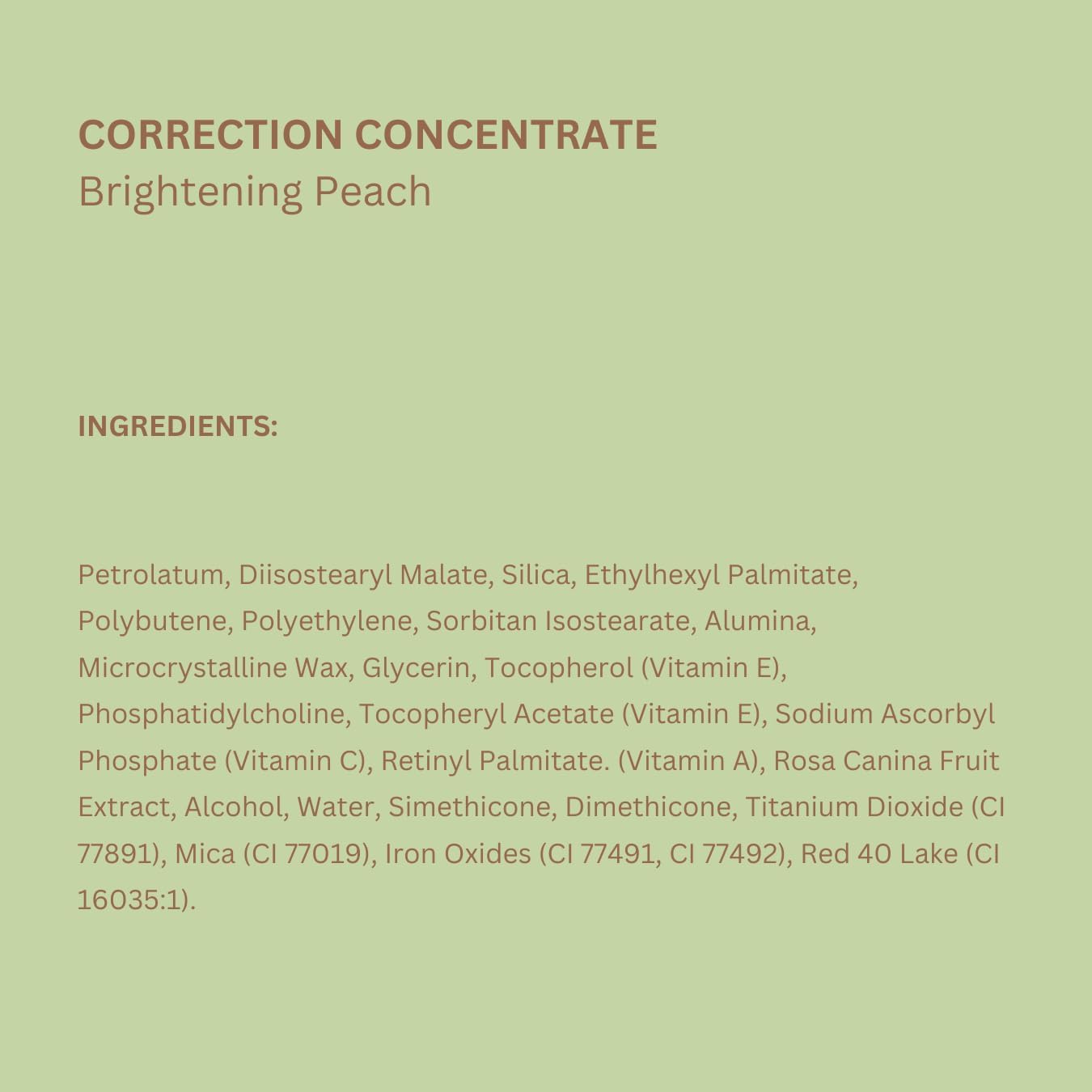 Pixi Correction Concentrate (並行輸入品)