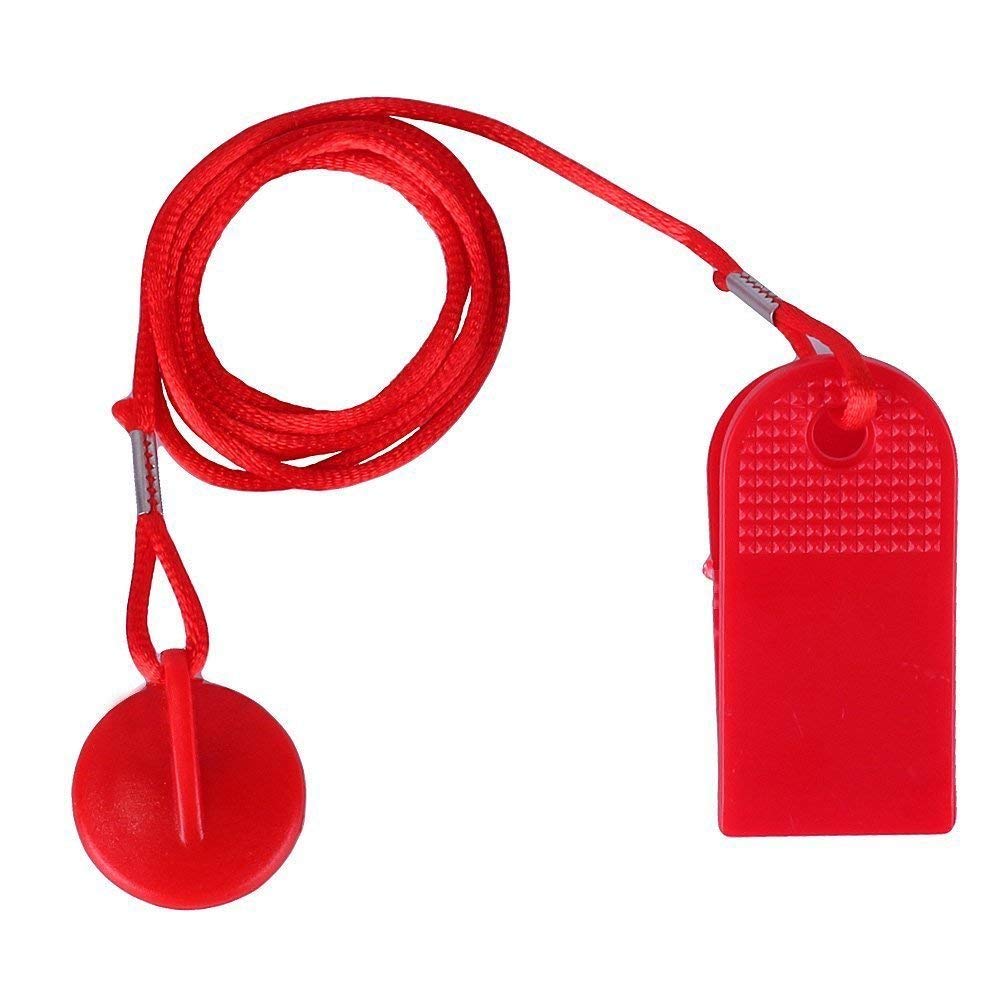 LET'S PLAY® LP-592 Genuine Treadmill Safety Key Lock, Compatible with All Treadmills.