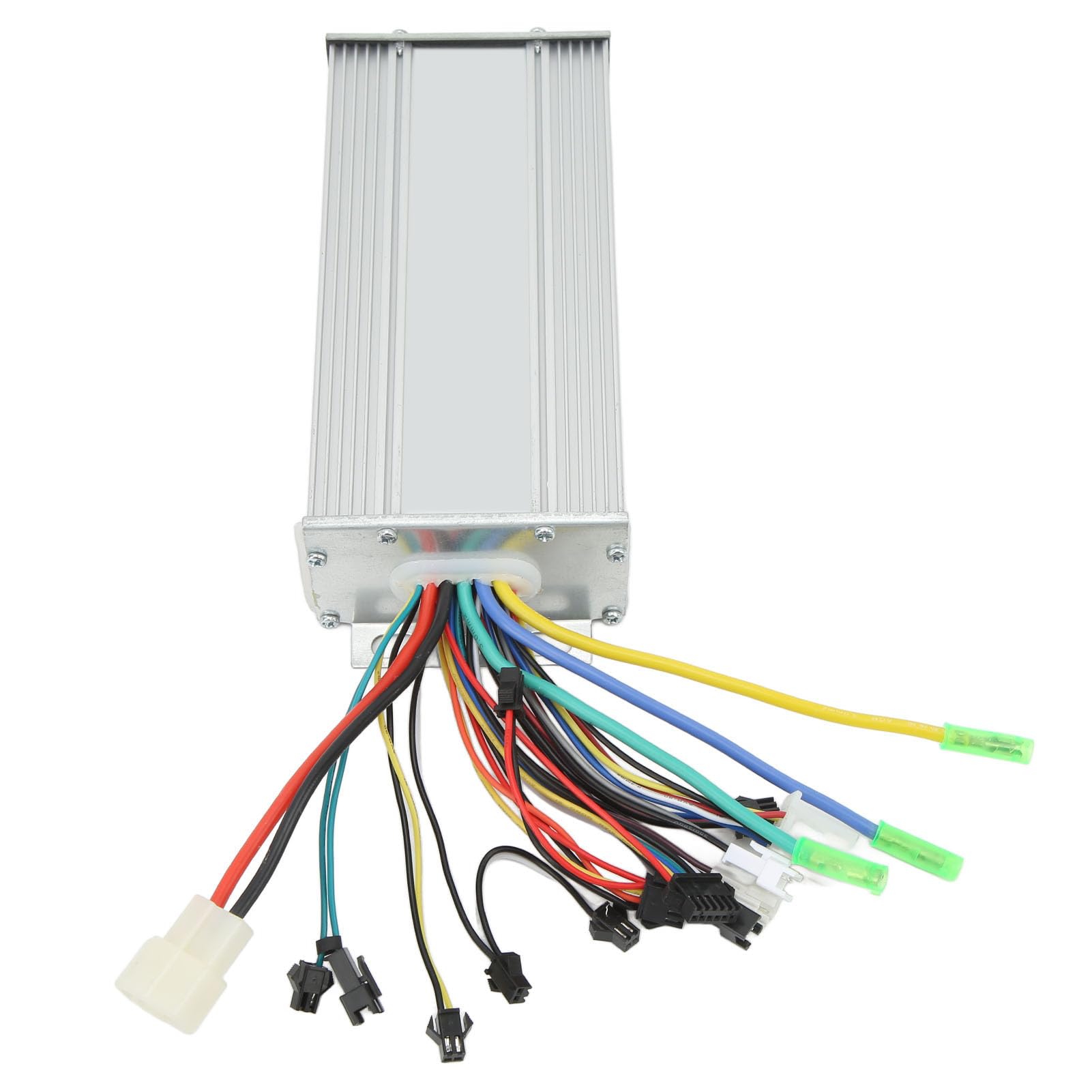 Kit de Panel de Controlador Motor sin Cepillo Bicicleta Eléctrica con Gas Pulgar, Carcasa Metal Premium