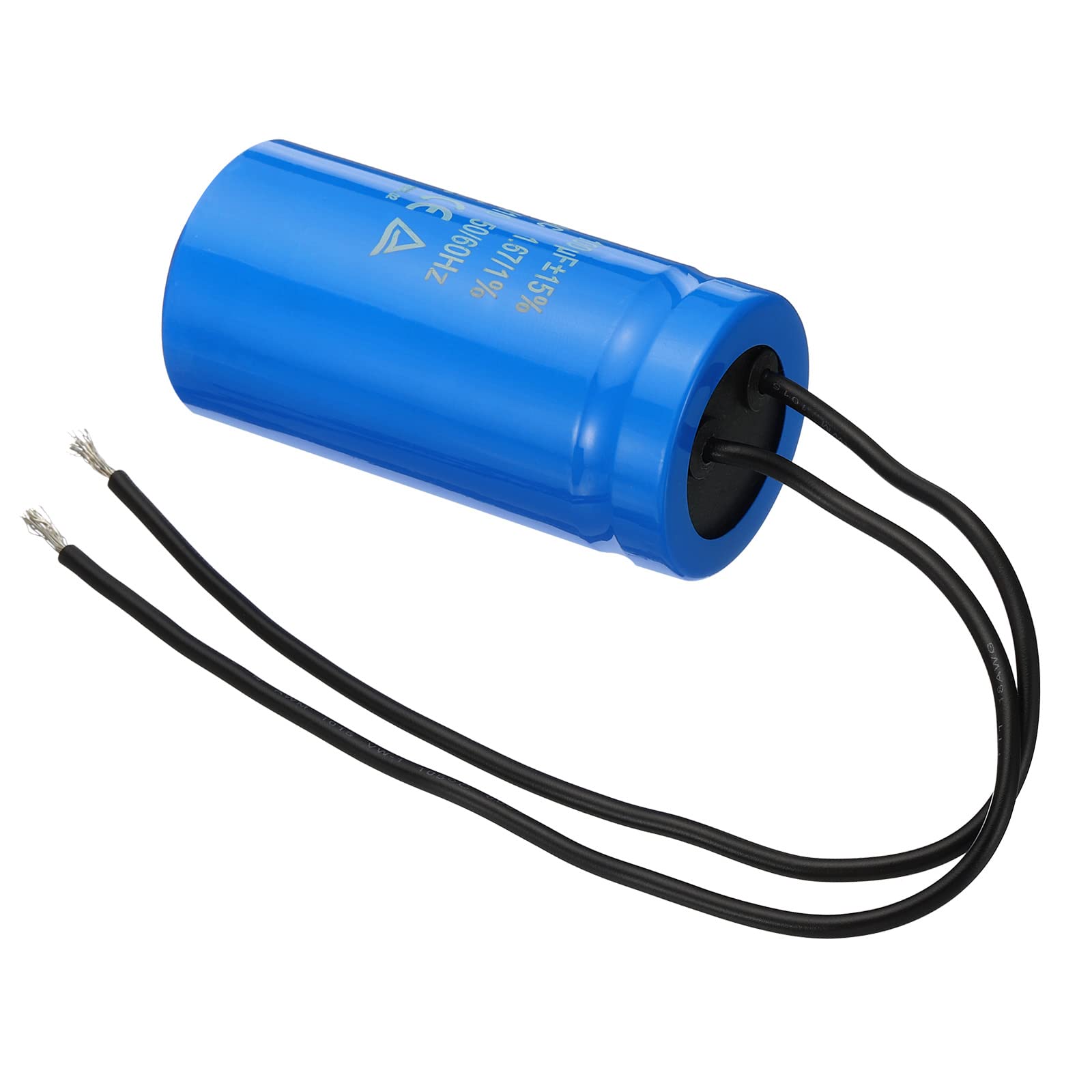 PATIKIL CD60 Przekładnia Kondensator, 100uF 250 VAC 2 Przewody 50/60 Hz Silnik Start Kondensator do sprężarki powietrza Funkcja uruchamiania silnika