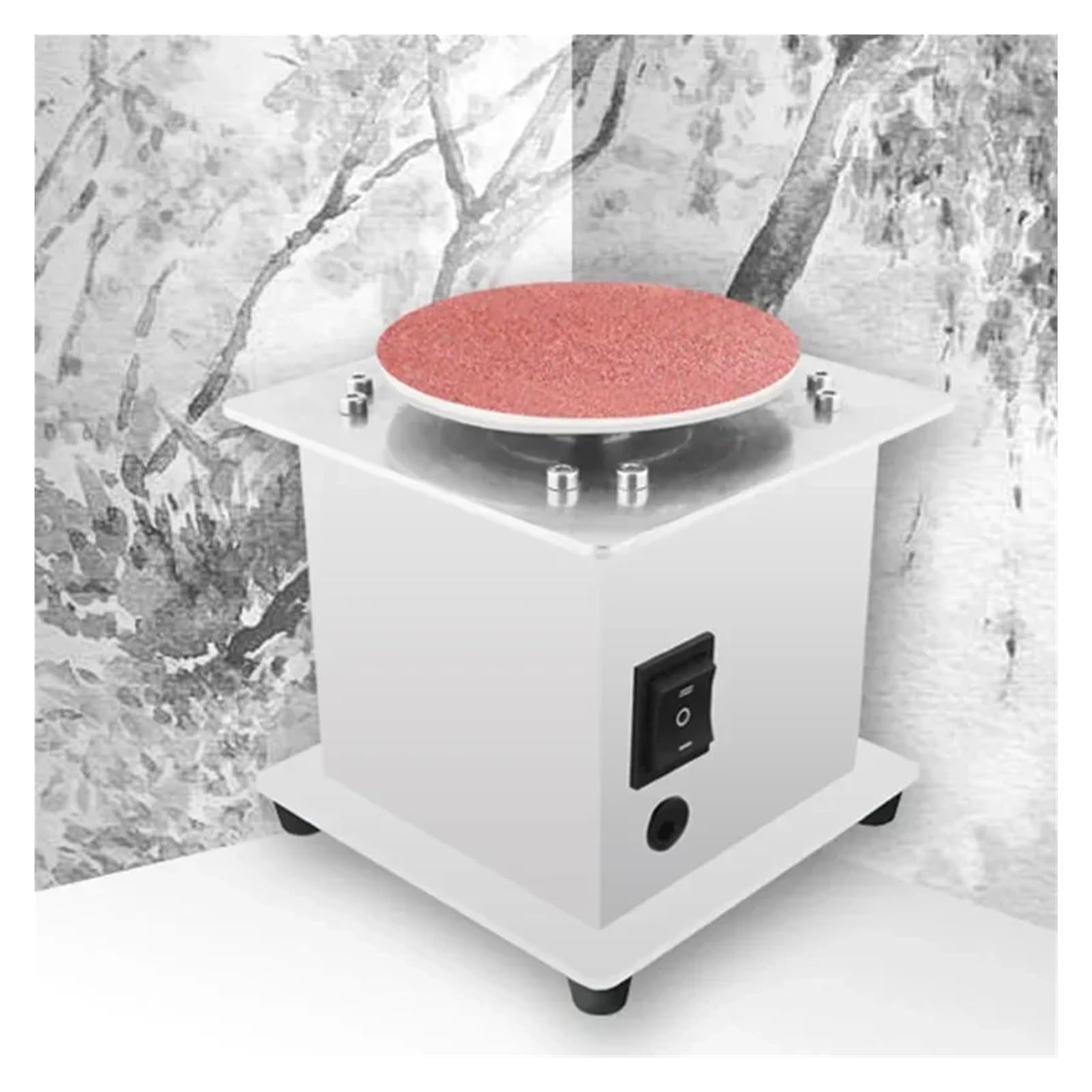 Amoladora de mesa con palo de papel de lija, máquina pulidora eléctrica multifunción for grabado, máquina pulidora de mandril,Máquinas de Acabado y Pulido de Joyas.(SKU 3)