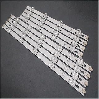 Kit 8 PCS LED Backlight Strip Compatible with LG 39LN 39LA 39LN5300 39LN5400 HC390DUN-VCFP1-21XX Innotek POLA2.0 39" A/B Type Pola 2.0 39