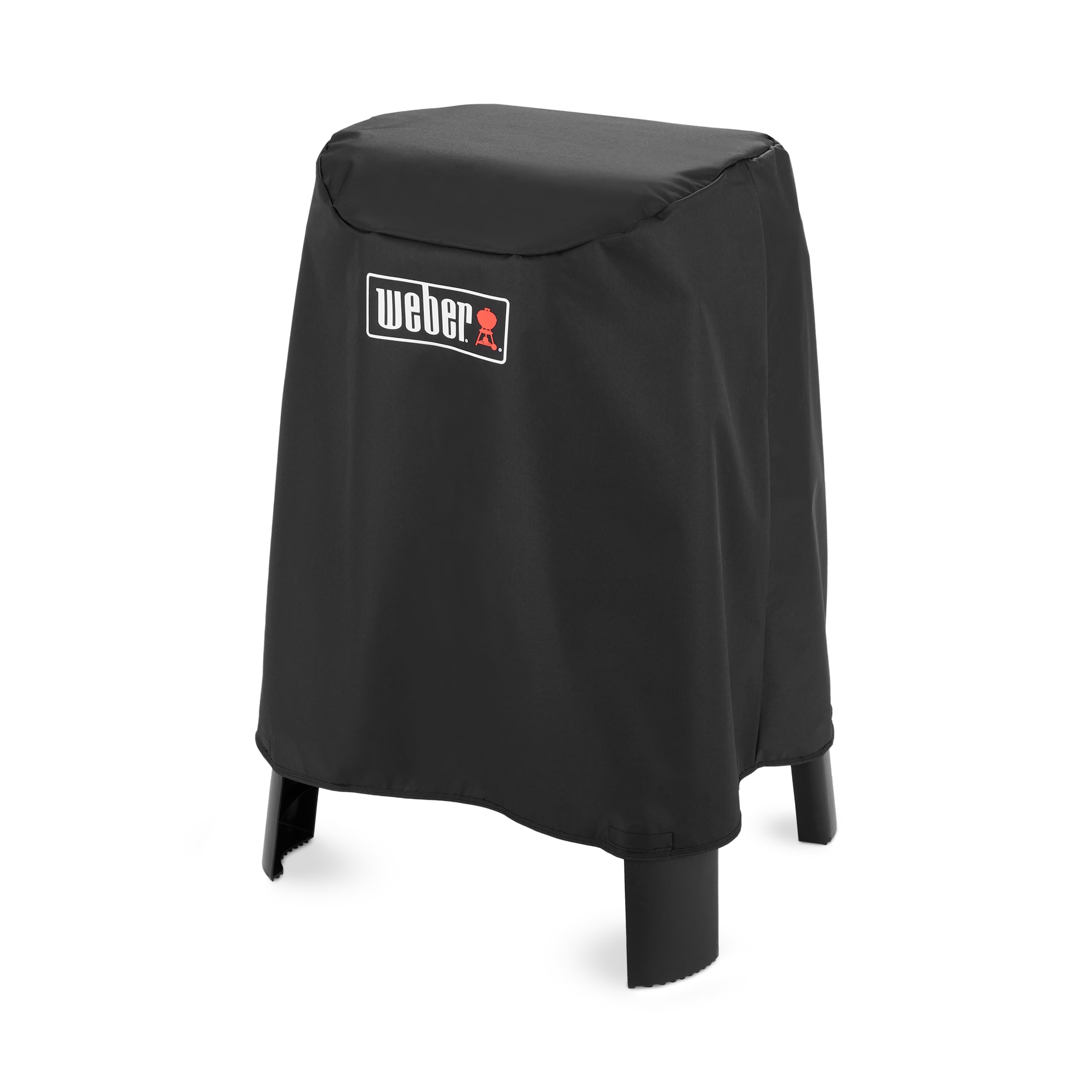 Weber Premium Grillabdeckung | Für Lumin Elektrogrill mit Stand, wasserdichtes UV-beständiges Material, strapazierfähiges Polyester mit Kordelzug