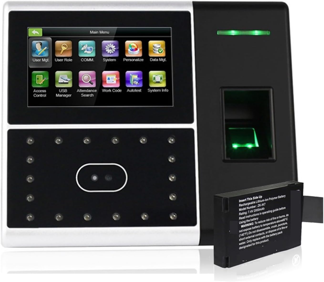 NGTeco タイムレコーダー 指紋認証 勤怠管理 不正打刻防止　壁掛け式 NGTeco タイムレコーダー 指紋認証 パスワード 勤怠管理 不正打刻防止