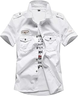 Amazon.com: white military - Men's 