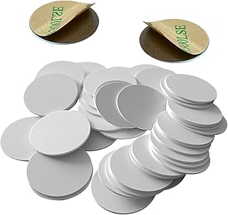 Anti-Metal Tag Stickers Blank T5577 Rewritable 125Khz RFID Small Coin Round Card for Access Control Systems-10pcs