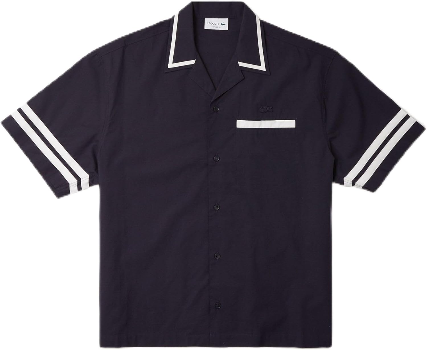 Lacoste Men's Relaxed Fit Print Back Shirt