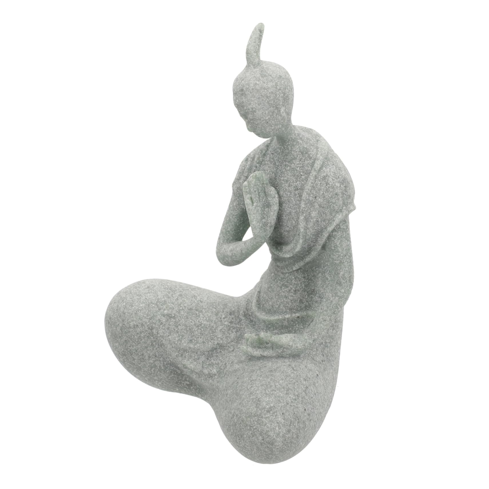 Kisangel 4 Piezas Estatua De Buda Paisajismo del Tanque De Peces Luz del Acuario Decoración Costera Plantas De Acuario Accesorios para Peceras Aire Decoraciones De Acuario Arenisca Verde