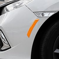 Vista 6 de 4 unidades de calcomanías reflectantes para coches, adhesivos reflectantes para las marcas laterales de los coches, accesorios exteriores