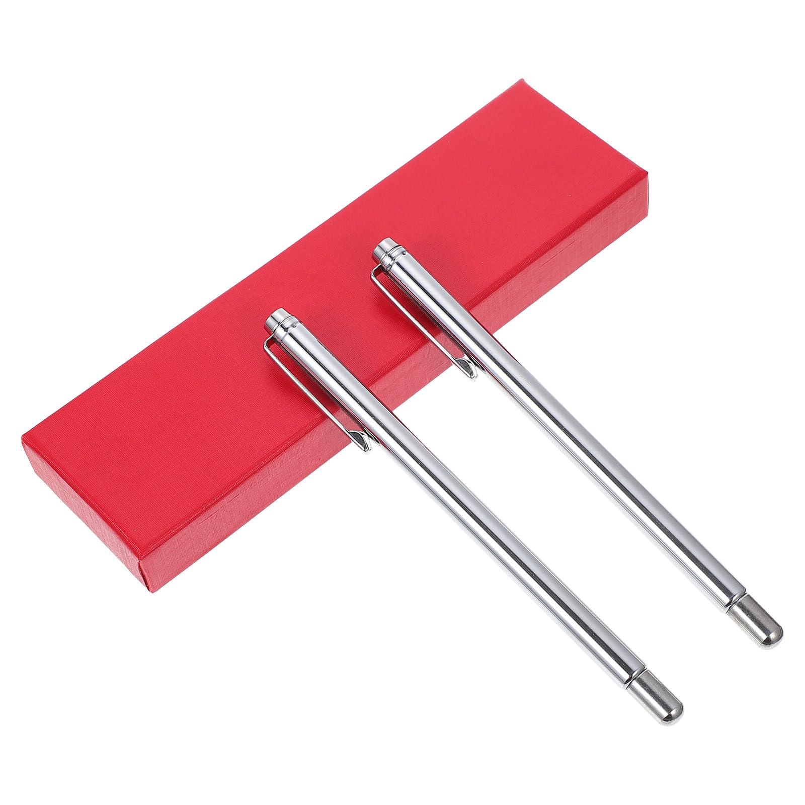 Outil pour localiser les veines d eau en acier inoxydable durable baguette de sourcier rouge