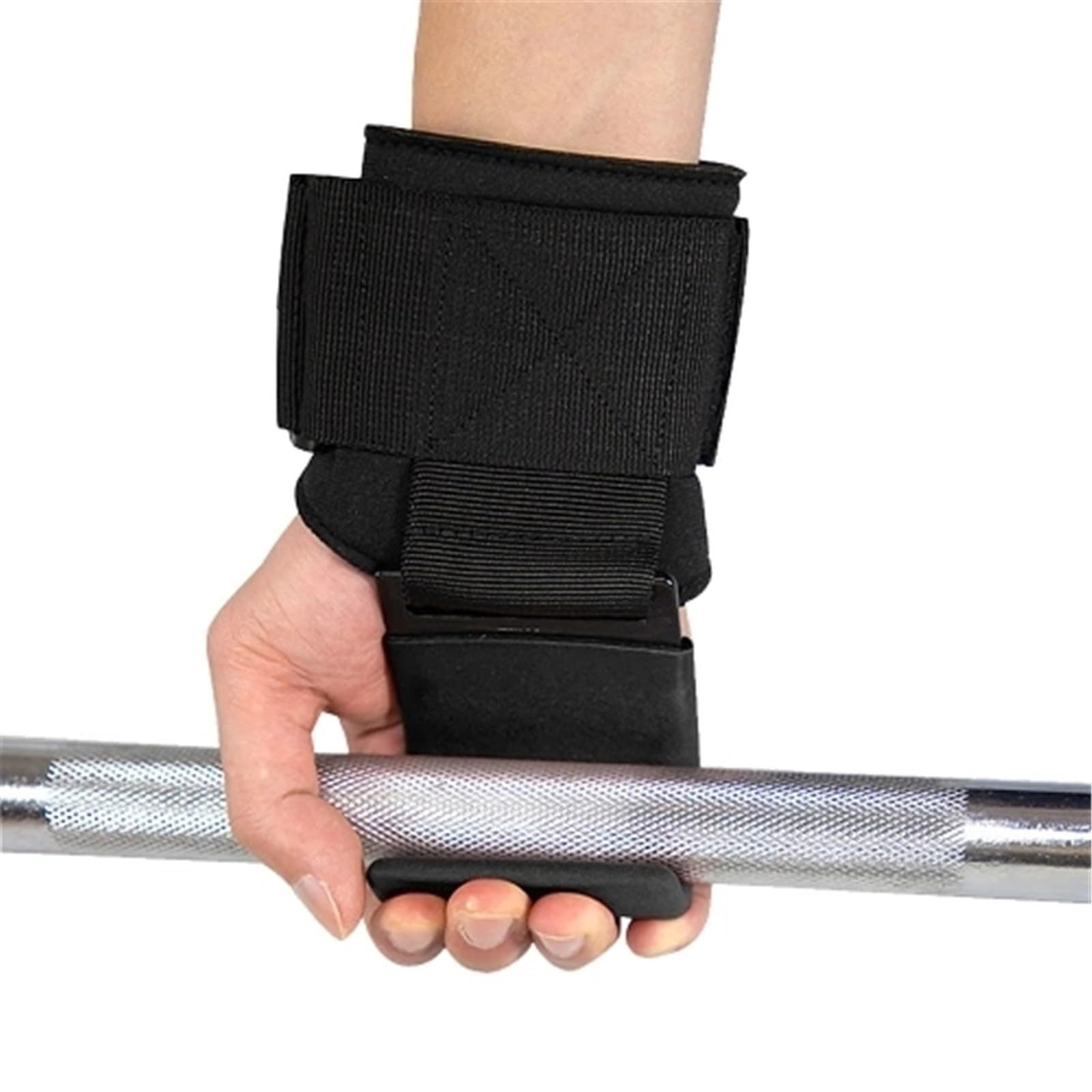 Crochets D'haltérophilie Crochets d'haltérophilie Sangles de levage robustes Haltères Gants de sport d'haltérophilie et coussinets de préhension for Deadlift Powerlifting Barre de traction Accessoires