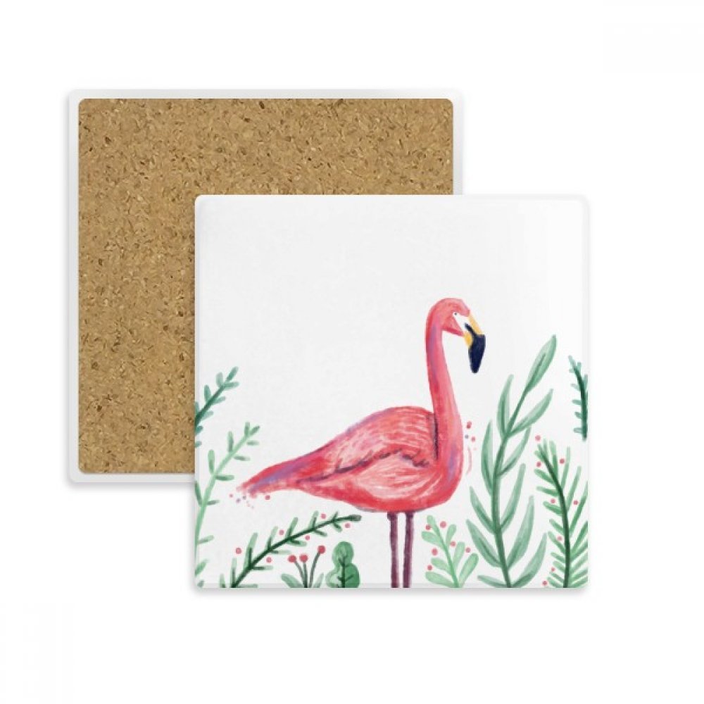 Coaster Tasse Flamingo en pierre - Idée cadeau originale et colorée pour la maison