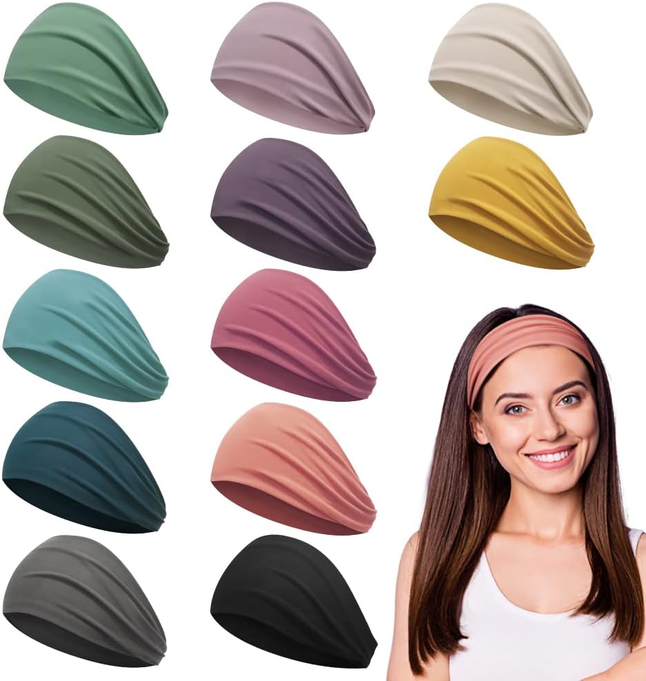 ZCHARMMY Headbands for Women, Wide Headbands, Hair Bands for Women