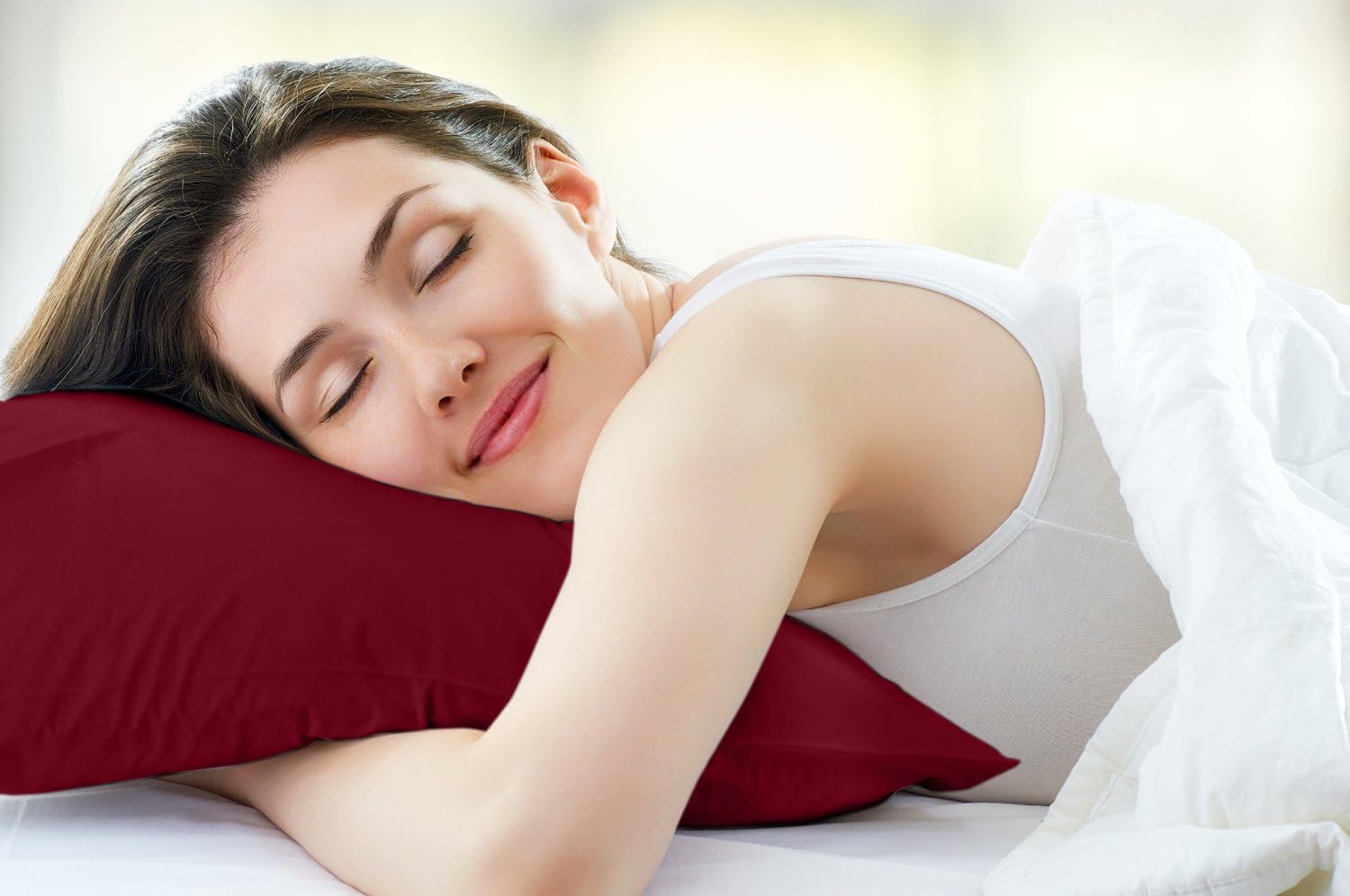 Comfort Beddings Heavy Quality 600 Thread Count 100% Egyptian Cotton Oxford Pillow Cases Pack Of 2 - Image 4