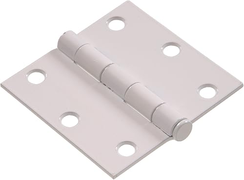 The Hillman Group 852836 - Bisagra para puerta (esquina cuadrada, 3 pulgadas, 1 