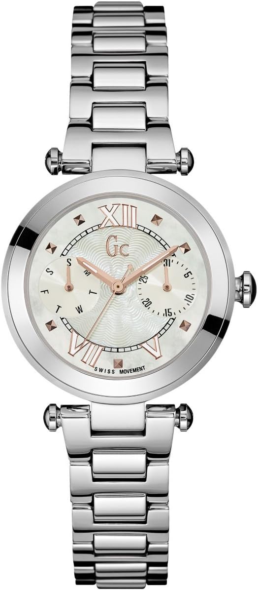GC Women's Watch Y06010L1, Silver, Bracelet