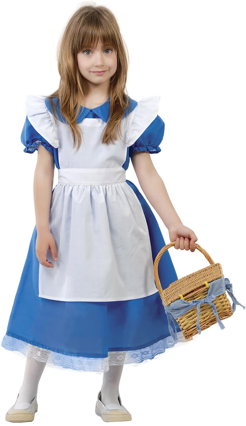 Fiestas Guirca Little Victorian Maid Fancy Dress Costume Girl Age 3-4 Years