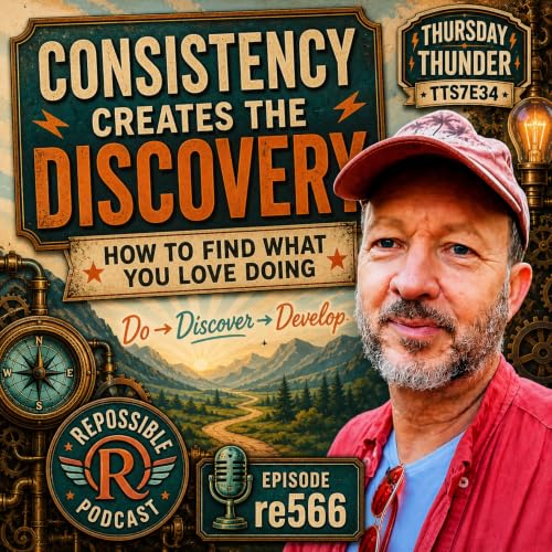 re566: Consistency Creates the Discovery: How to Find What You Love Doing