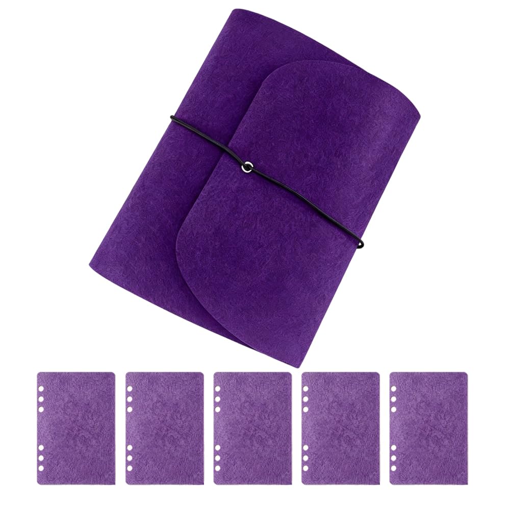 Enamel Pin Display Book, A5 Pin Collection Holder with 5 Felt Pages for Pins Brooches Badges Storage Organizer