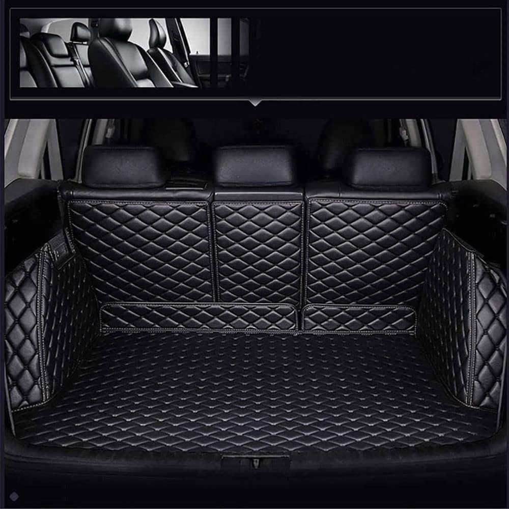Saxcxcs A/All Black Sxcxcs Cr Full Coverge Boot Liner For Ford Kug (Cx482) Titnium/X/St Line 2019-2023 2024 Ll Inclusive Cr Boot Mts Wterproof Ntislip Ntiscrtch Trunk Pd Trunk Boot Liner Mts,