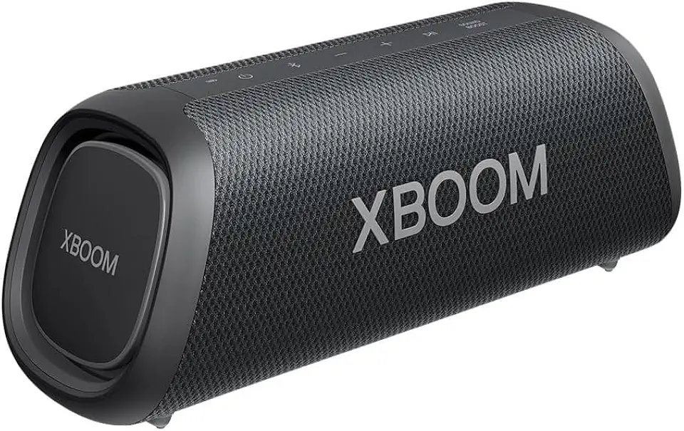 CAIXA BT XBOOM XG5S 20W IP67, 18 horas de bateria, Iluminação com mais de 16Mde cores, PartyLink + Dual Play, Track Woofer de Fibra de Preta